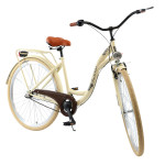 Dámsky retro bicykel 28" Lavida 3-prevodový krémová